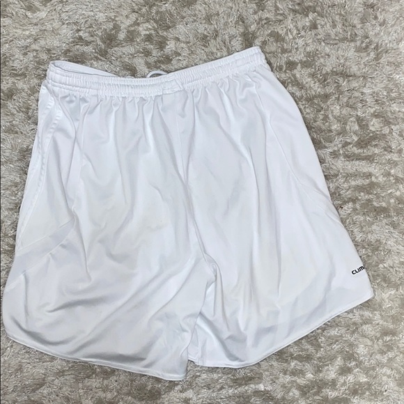 ADIDAS WHITE SOCCER SHORTS!!!!!!!!!!!! - Picture 2 of 2